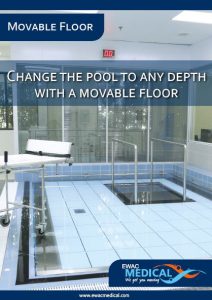 movable pool floor for wellness centers