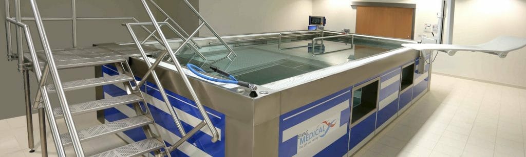 Modular pool for pediatrics at Al Jalila Children's hospital Dubai