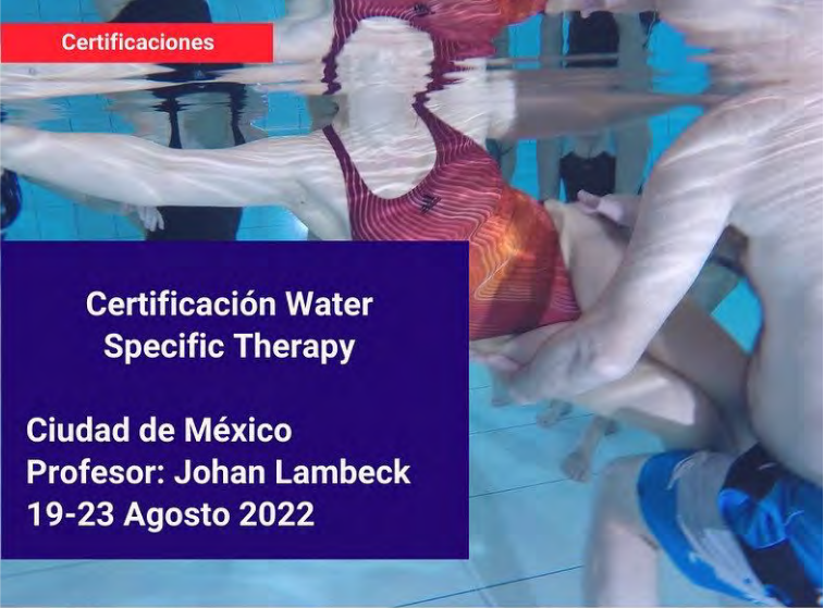 AMTA Course Certification Water Specific Therapy Mexico